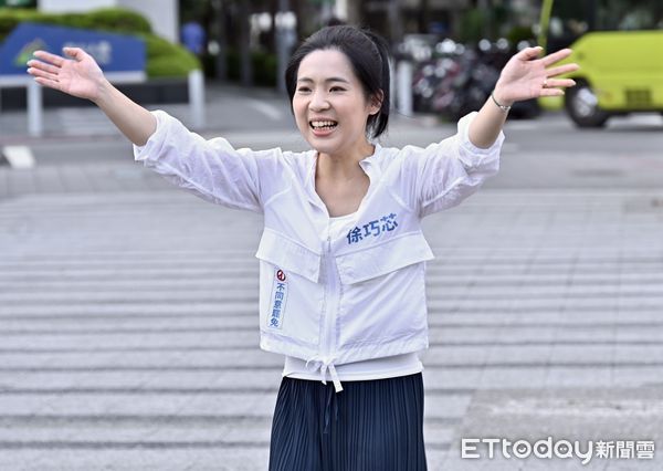 ▲▼徐巧芯車隊掃街。（圖／記者李毓康攝）