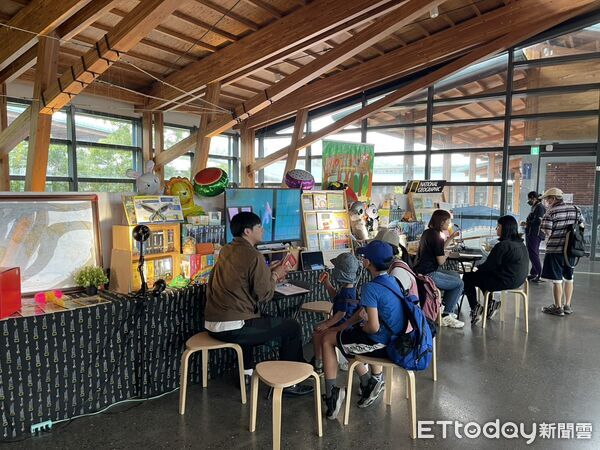 ▲台南左鎮化石園區暑假主打「化石動物園」特展，展期至9月7日，邀請親子共遊體驗自然之美。（記者林東良翻攝，下同）