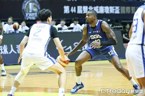 ▲瓊斯盃菲律賓隊阿吉（Agee）。（圖／記者林敬旻攝）