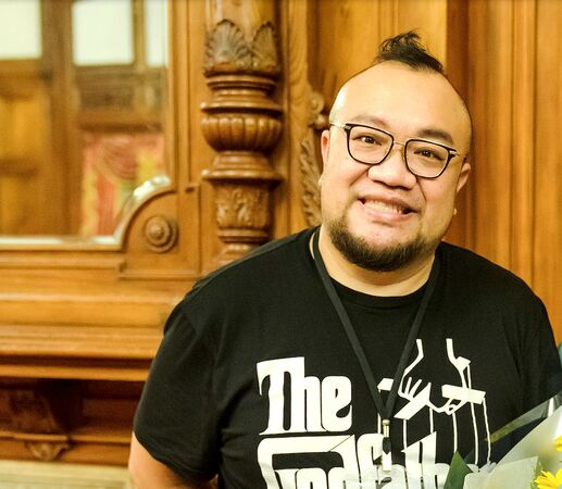 ▲「2025臺灣國際人權電影節」策展人葉天倫。（圖／臺灣國際人權電影節提供）