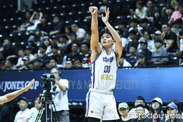 ▲瓊斯盃中華白隊葉惟捷。（圖／記者林敬旻攝）