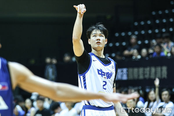 ▲瓊斯盃中華白隊郭俊言。（圖／記者林敬旻攝）