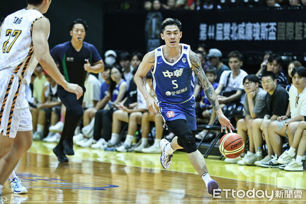 ▲瓊斯盃中華藍隊劉錚。（圖／記者林敬旻攝）