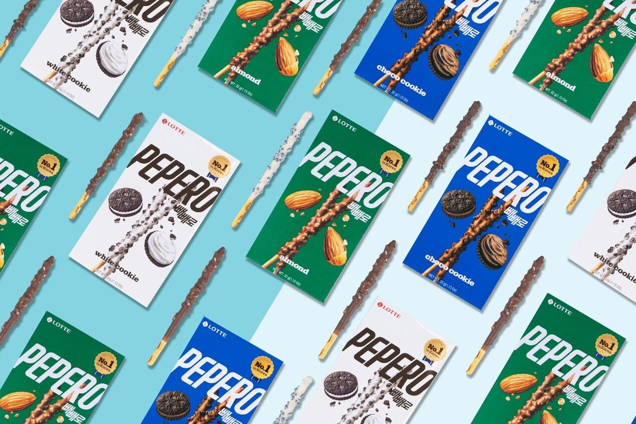 打卡,甜點,PEPERO,零食,混搭,巧克力餅乾棒,創意,樂天,LOTTE,Stray Kids,STAY,康蜜蛋塔（圖／品牌提供）