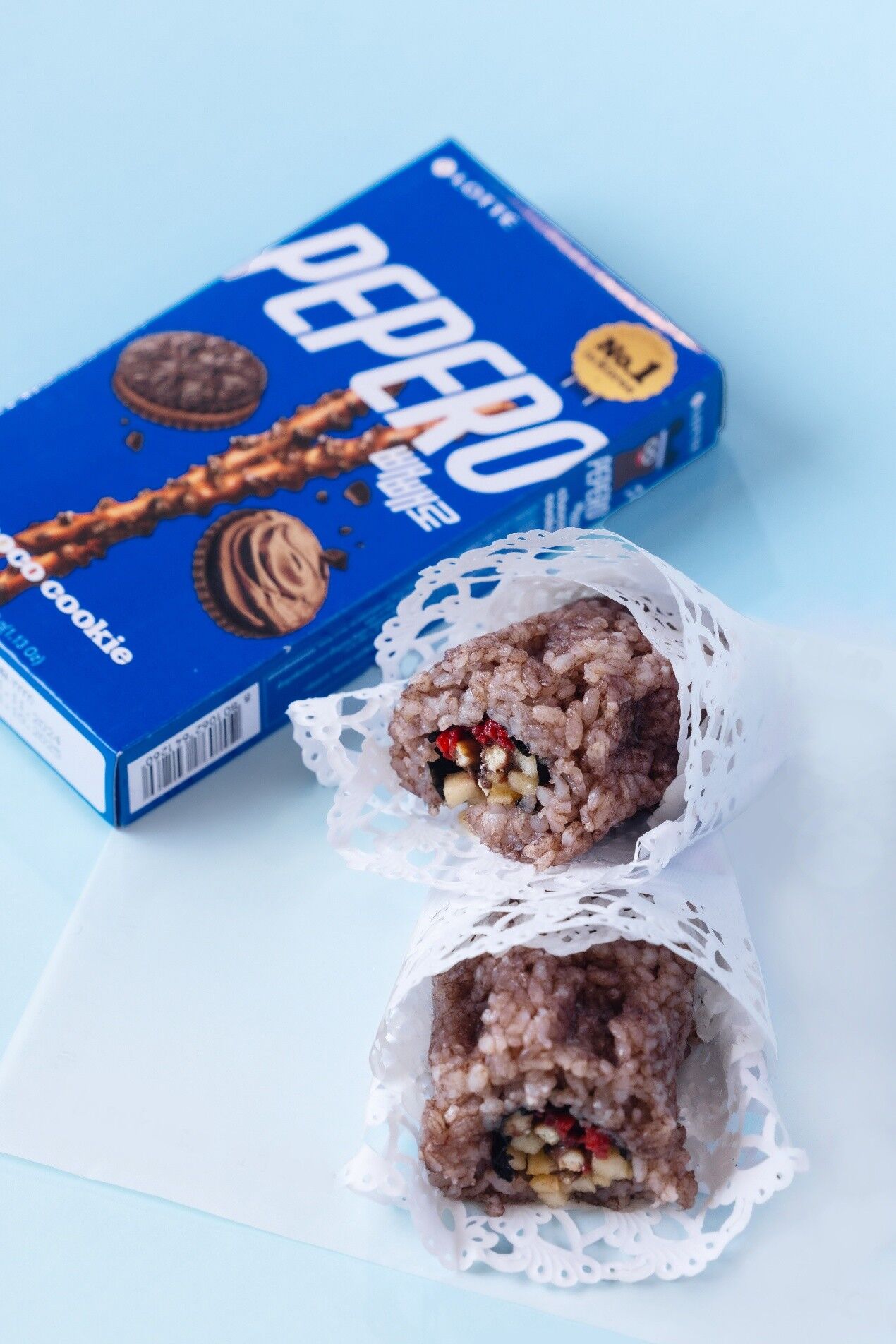 打卡,甜點,PEPERO,零食,混搭,巧克力餅乾棒,創意,樂天,LOTTE,Stray Kids,STAY,康蜜蛋塔（圖／品牌提供）