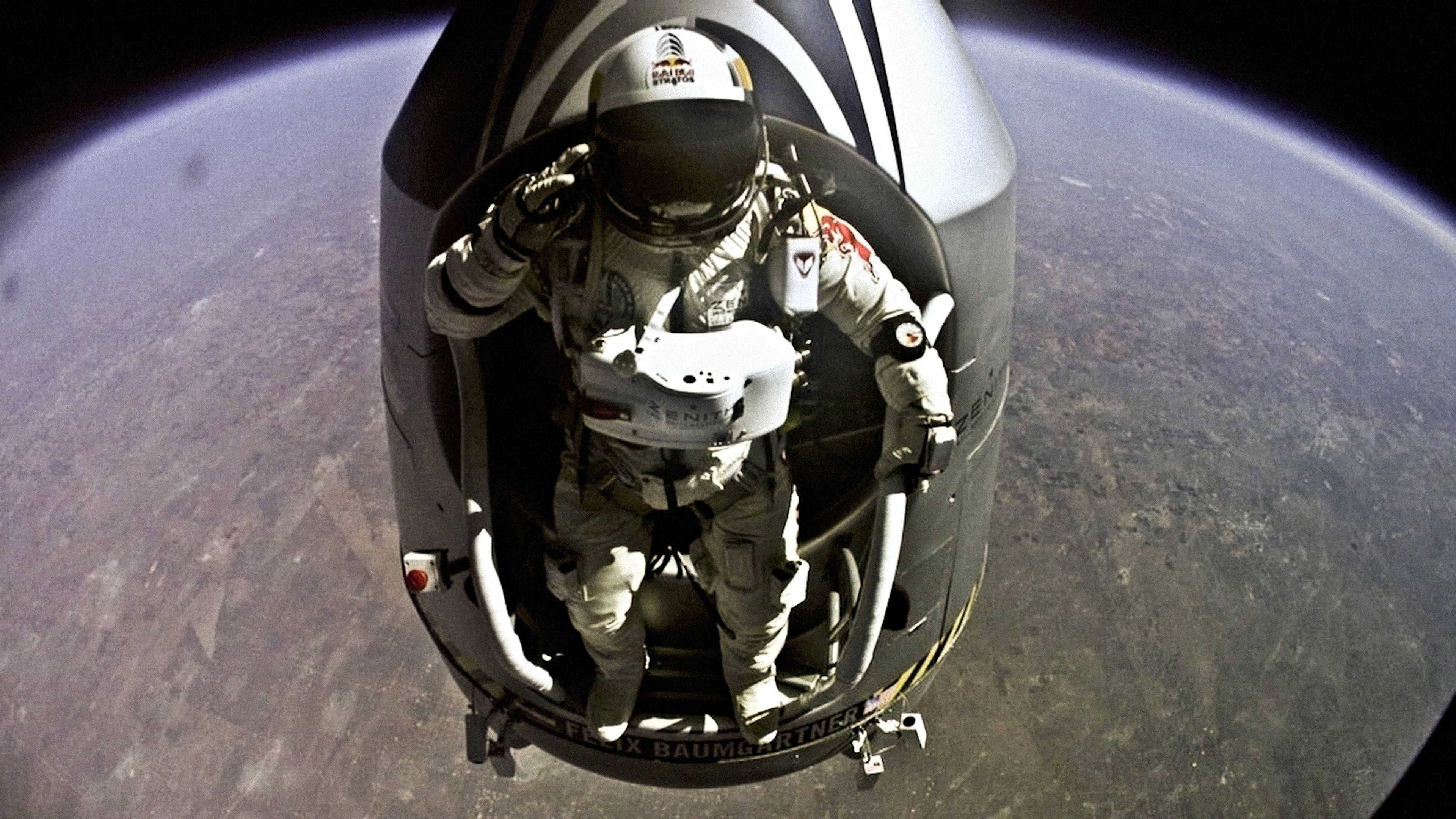 ▲▼奧地利極限運動員鮑嘉納（Felix Baumgartner）身亡。（圖／路透）