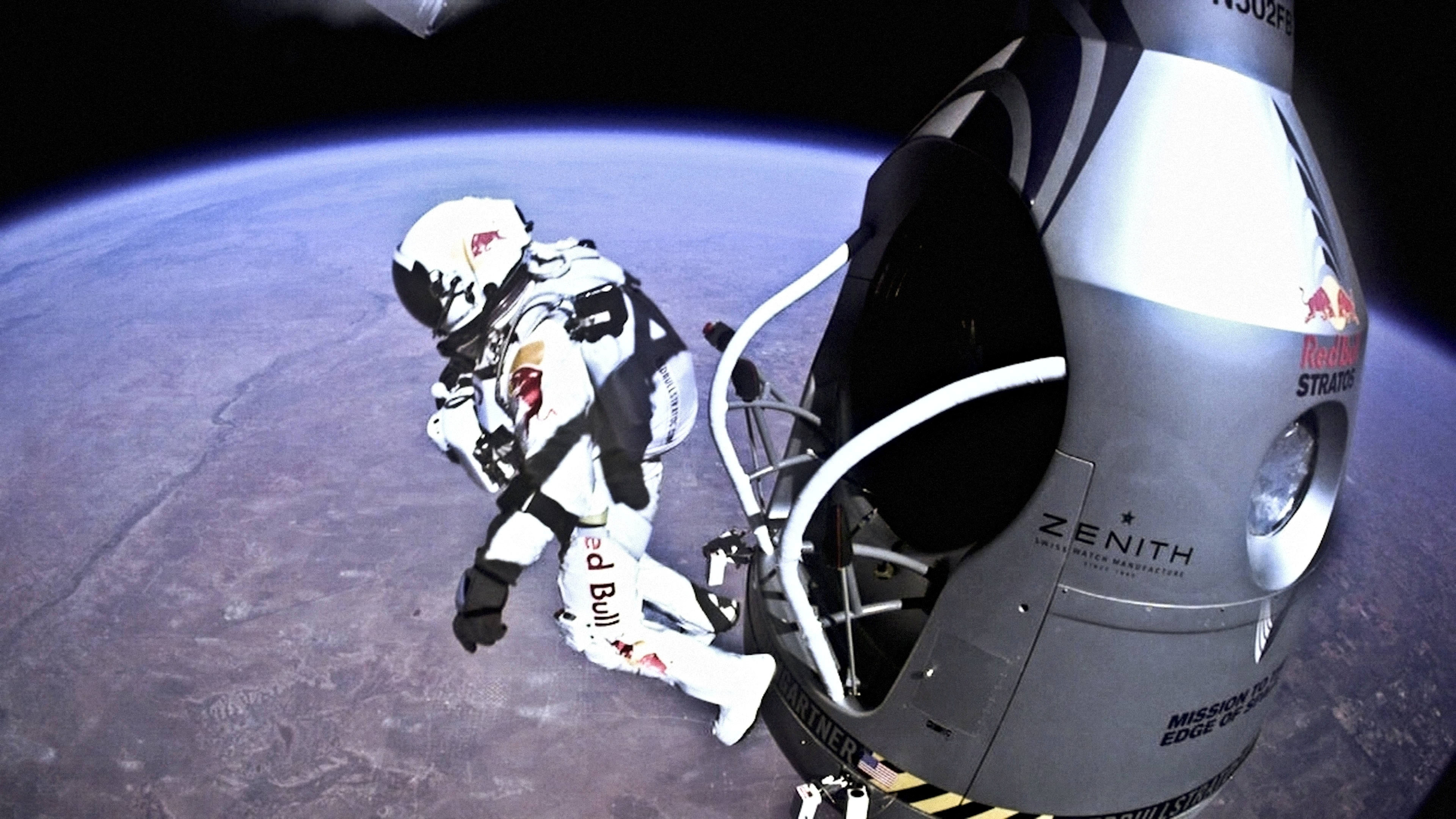 ▲▼奧地利極限運動員鮑嘉納（Felix Baumgartner）身亡。（圖／路透）