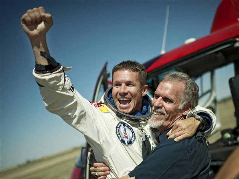 ▲▼奧地利極限運動員鮑嘉納（Felix Baumgartner）身亡。（圖／路透）