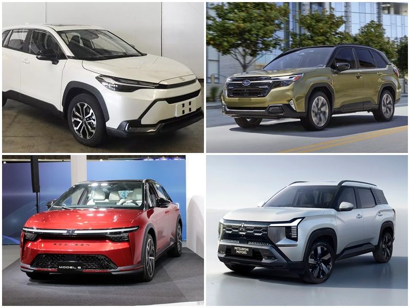 ▲台灣大改款速霸陸Forester開始接單；三菱發表全新7人座有望登台；TOYOTA神車休旅曝光。（圖／翻攝自各車廠）