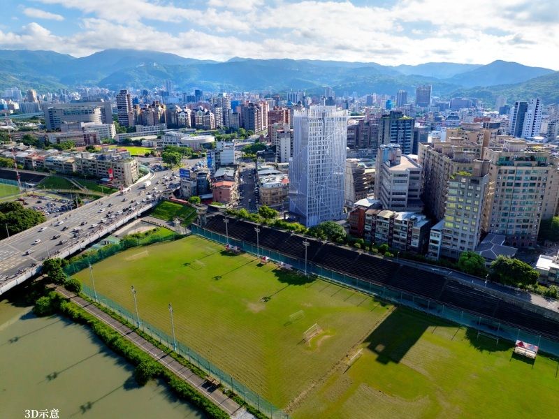 士林水岸地標「大河商爵」登場！北市罕見合法廠登「靈活坪數配置」吸引企業主高度關注（圖／業者提供）