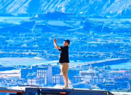 ▲郭建峰最後影片身影。（圖／翻攝自微博，上同）