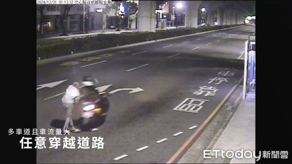 ▲▼台中警六分局在45天內針對違規路人開出871張罰單。（圖／警方提供，下同）