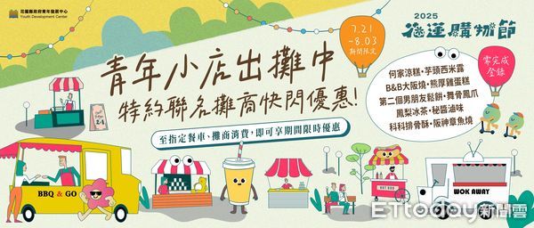 ▲花蓮購物節熱力持續延燒，第三波聯名行銷活動即將於7月21日登場。（圖／花蓮縣政府提供，下同）