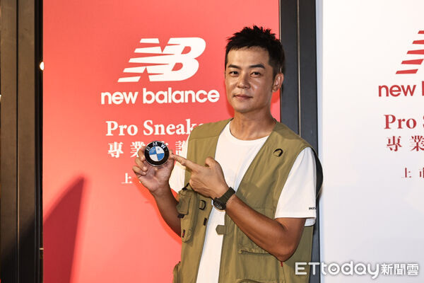 ▲姚元浩代言New Balance安全防護鞋記者會。（圖／記者林敬旻攝）