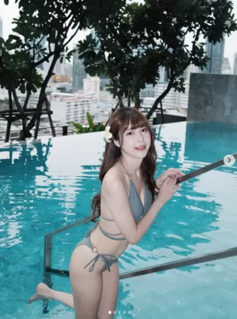 ▲▼孟潔是啦啦隊「樂天女孩」成員。（圖／翻攝自Instagram／mengj215）