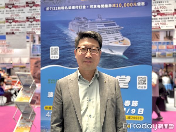▲MSC地中海郵輪大中華區銷售副總監王勇,麗星郵輪。（圖／記者彭懷玉攝）