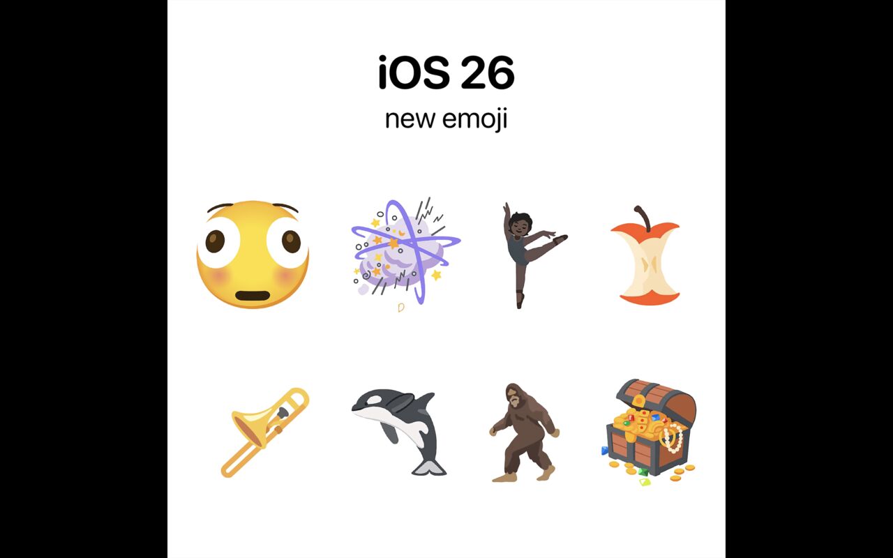 好怪！再看一眼　蘋果iOS 26全新迷幻Emoji搶先曝光！