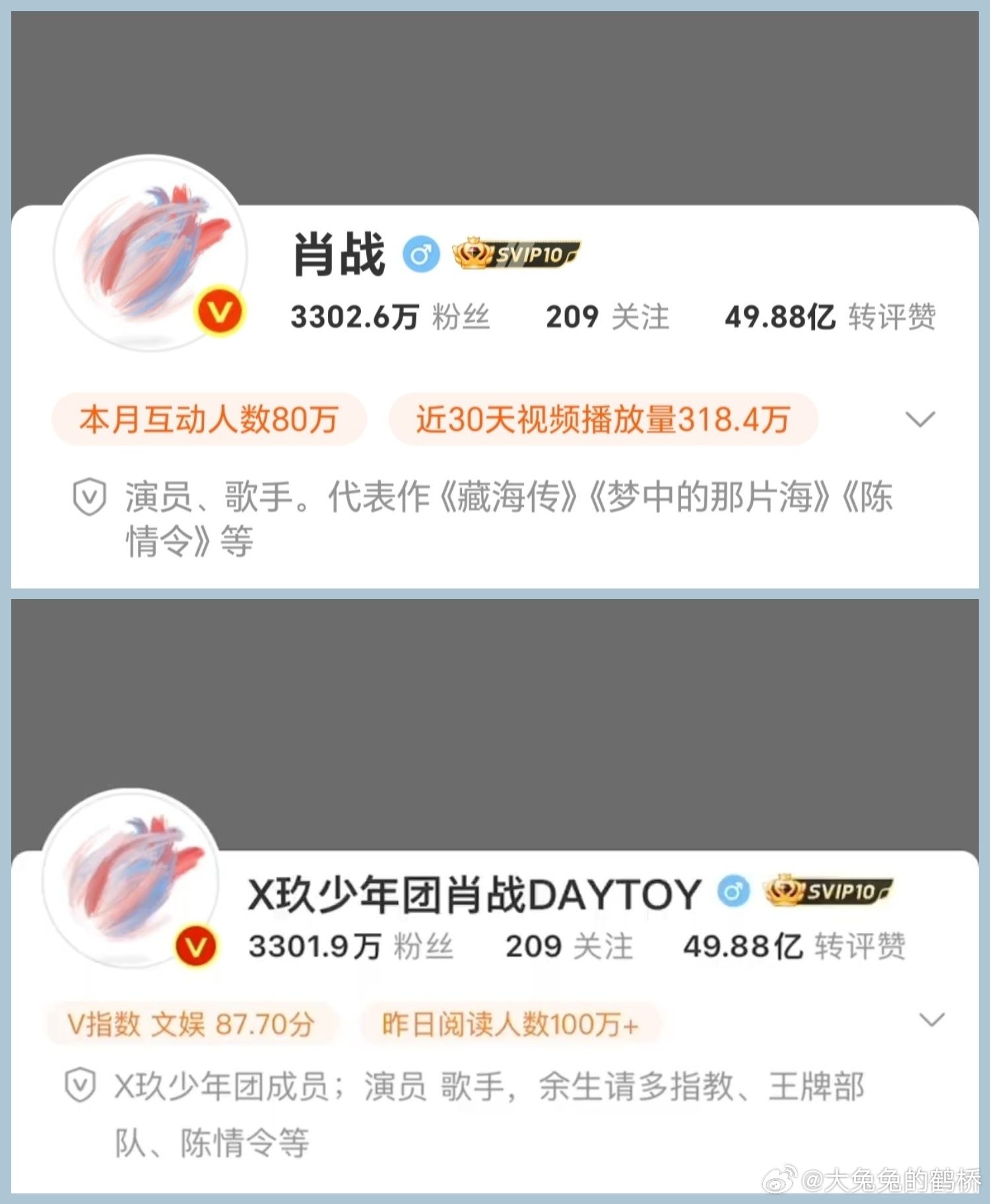 ▲▼肖戰微博刪掉前綴！「成員同步改名」間接宣告解散。（圖／翻攝自微博）