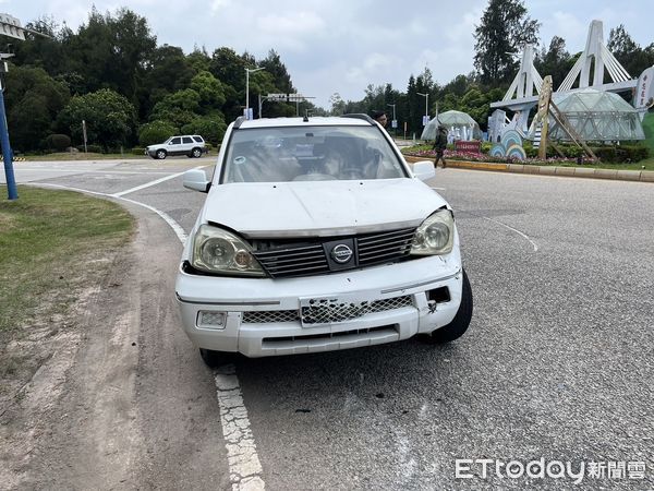 ▲金門車禍。（圖／記者林名揚翻攝，下同）