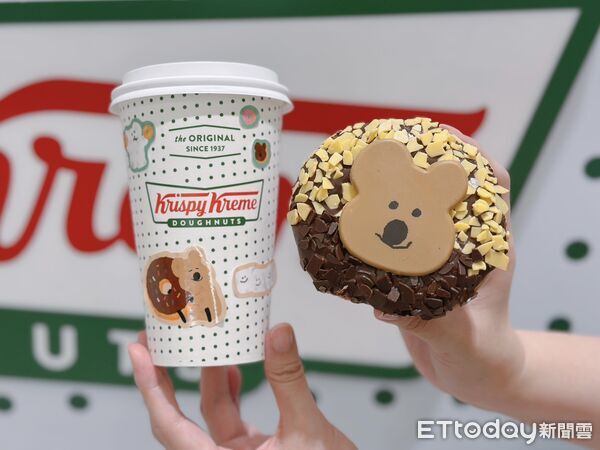 ▲▼Krispy Kreme聯名DINOTAENG。（圖／記者蕭筠攝）