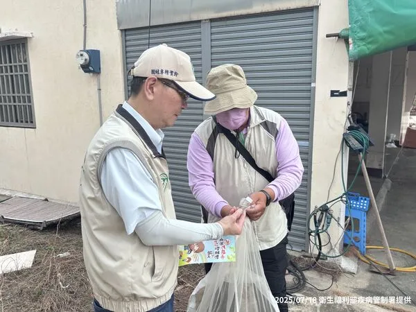 ▲▼莊署長南下視察台南登革熱防治工作。（圖／疾管署提供）