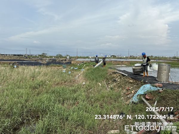 ▲▼  風災重創光電廠　蔡易餘促加速清運 建立災損回收領回    。（圖／蔡易餘立委服務處提供）