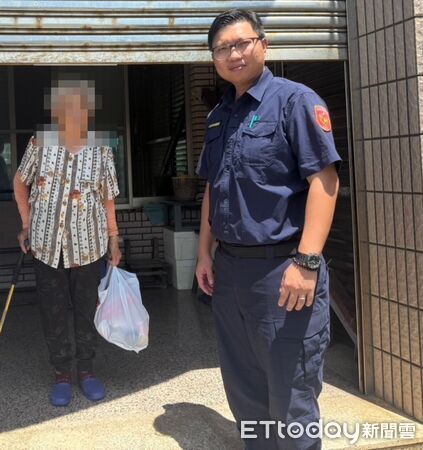 ▲▼  【朴警協助寶珠溝義永寺捐贈物資 發送愛心關懷民眾】   。（圖／朴子分局提供）