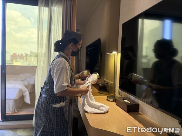 ▲▼  勞動部職訓緩解旅宿房務缺工 訓練、就業無縫接軌   。（圖／  勞動部雲嘉南分署提供）