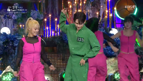 ▲▼青龍／任時完1年前說錯話！超猛10分鐘唱跳　影帝驚見黑歷史當場崩潰。（圖／翻攝自KBS）