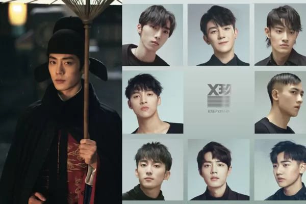 ▲▼肖戰微博刪掉前綴！「成員同步改名」間接宣告解散。（圖／翻攝自微博／肖戰工作室、X玖少年團）