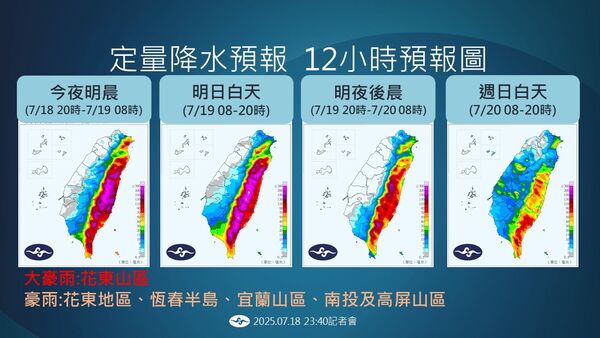 薇帕再增強！暴風半徑恐擴大「2天風雨掃全台」　一圖看未來天氣