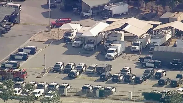 ▲▼快訊／洛杉磯警局訓練中心突然爆炸　至少3人罹難。（圖／路透）