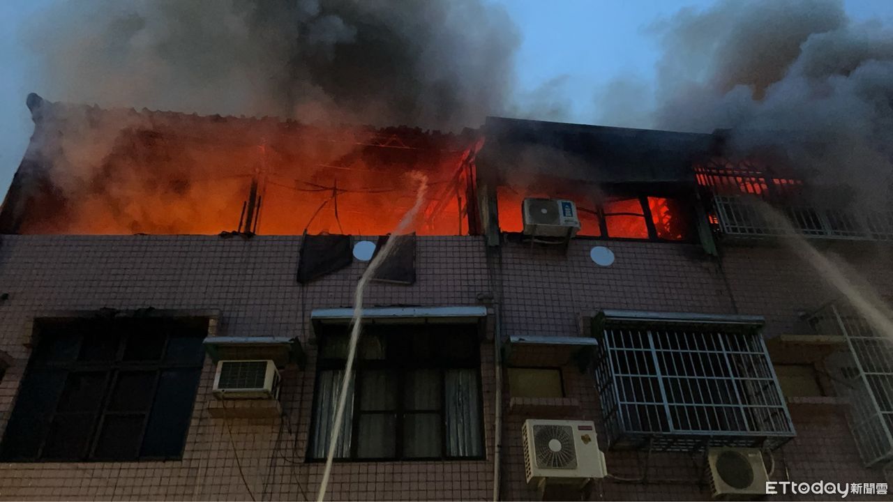 快訊／嘉義市民宅大火　1女反鎖房門躲衣櫃內