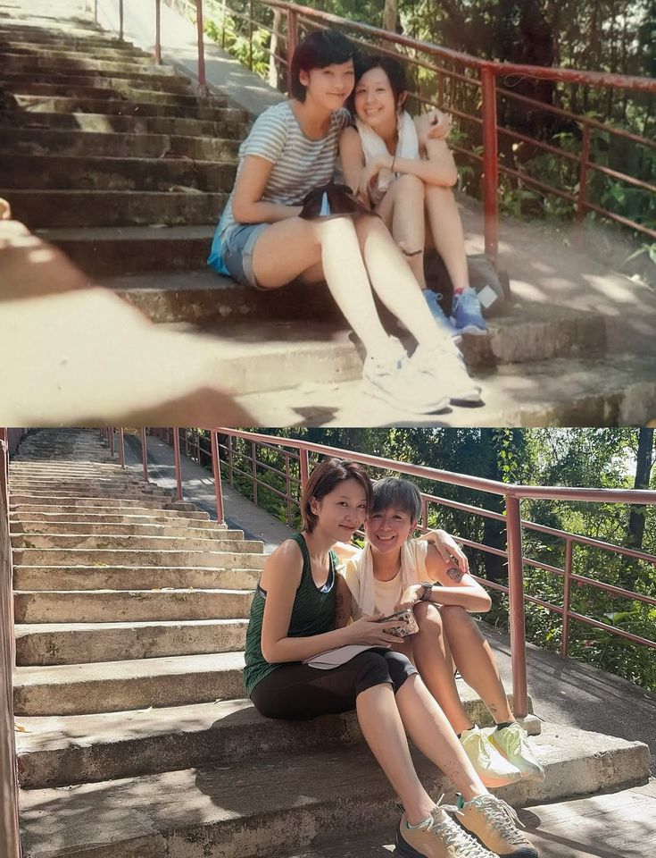 ▲▼唐曼　蔣祖曼。（圖／翻攝自Instagram／leilakong1205）