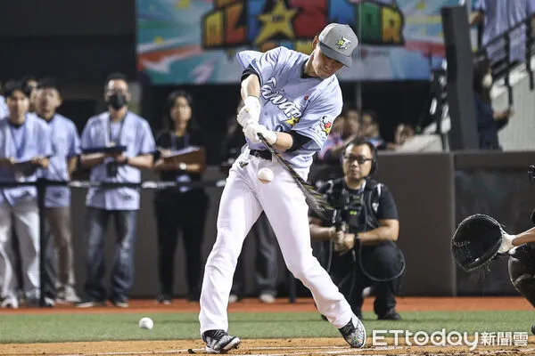 ▲中職明星賽，全壘打大賽陳晨威。（圖／記者林敬旻攝）