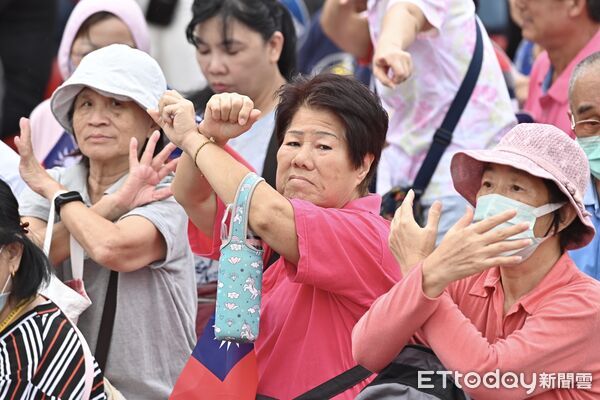 ▲▼國民黨舉辦「反惡罷 新北愛國者行動」造勢活動。（圖／記者李毓康攝）