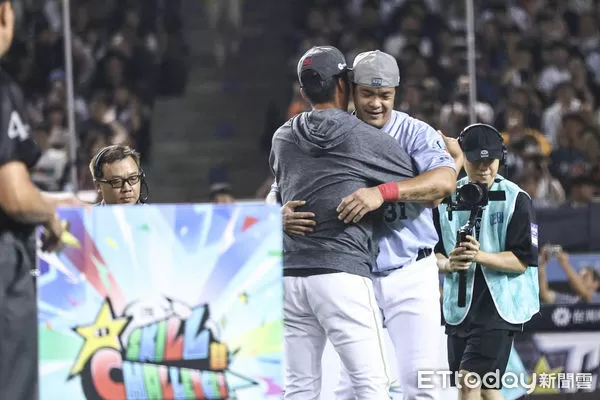 ▲中職明星賽，林智勝參加全壘打大賽。（圖／記者林敬旻攝）