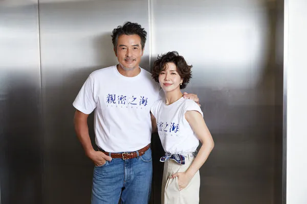 ▲《親密之海》李銘順、于子育接受專訪。（圖／CATCHPLAY+提供）