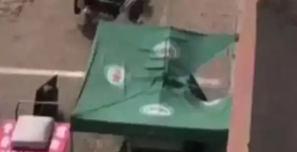 ▲▼  男童掉落生還           。（圖／翻攝 搜狐）