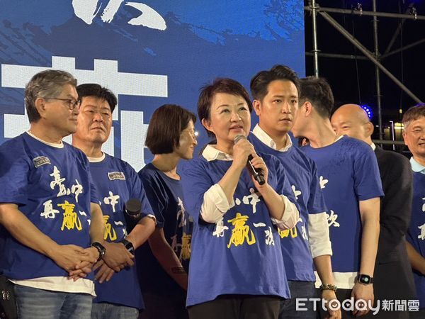 ▲盧秀燕。（圖／記者白珈陽攝）