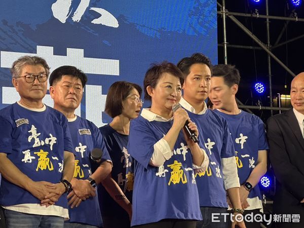 ▲盧秀燕。（圖／記者白珈陽攝）