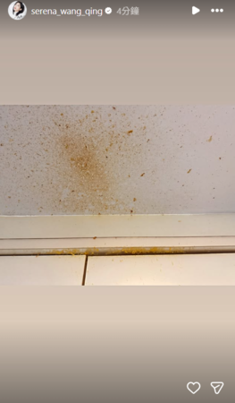 ▲▼王晴微波雞蛋爆炸。（圖／翻攝自Instagram／serena_wang_qing）