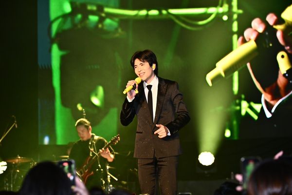 ▲蕭敬騰壓軸演出。（圖／萬泰提供）