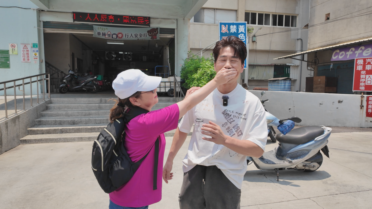 ▲▼羅時豐《大牛比較攬》找青梅竹馬張秀卿突襲吳俊宏餐廳。（圖／《大牛比較攬》提供）