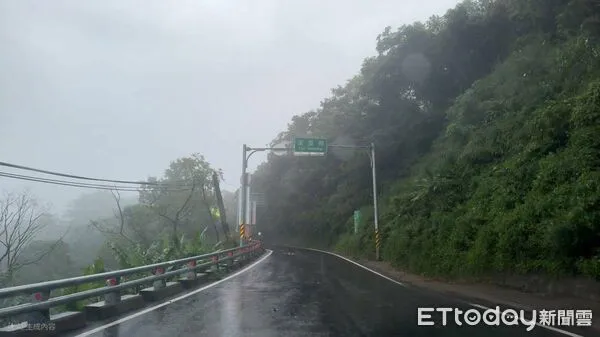 ▲薇帕颱風影響趨緩，台23線7k~16k路況正常，解除預警性封閉。（圖／公路局提供，下同）