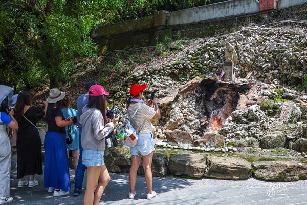▲▼關子嶺 水火同源。（圖／部落客陳小可的吃喝玩樂授權提供）