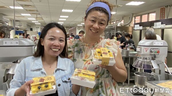 ▲台南市勞工局於曾文園區舉辦烘焙課程，吸引許多勞工朋友熱情參與。（記者林東良翻攝，下同）