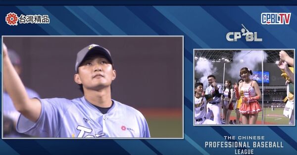 ▲李東洺。（圖／截自CPBL TV）