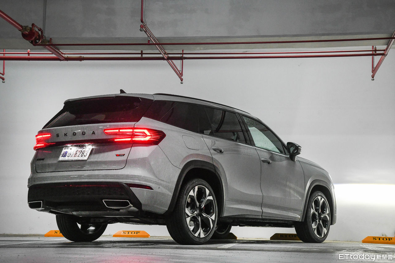 ▲熱血7人座休旅來襲！新一代Skoda Kodiaq RS開賣。（圖／記者徐煜展攝）