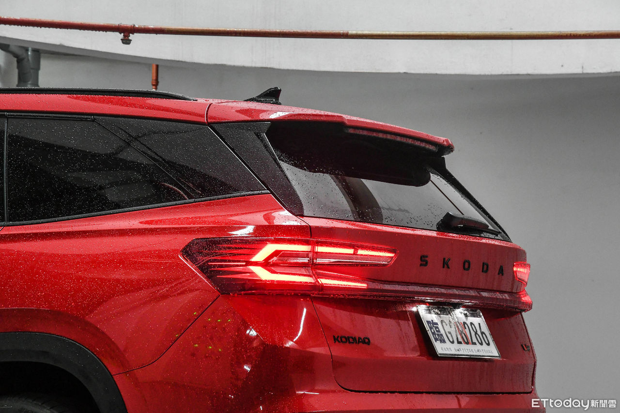 ▲熱血7人座休旅來襲！新一代Skoda Kodiaq RS開賣。（圖／記者徐煜展攝）